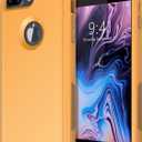 Diverbox for iPhone 8 Plus Case, iPhone 7 Plus Case [Shockproof] [Dropproof] [Dust-Proof],Heavy Duty Protection Phone Case Cover for Apple iPhone 8 Plus & 7 Plus (Yellow)