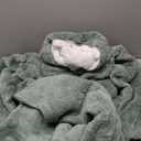 Wearable Blanket Hoodie for Women - Oversized Hooded Blanket for Adults Warm Cozy Christmas Birthday Gifts for Mom Fluffy Plush Blanket Sweatshirt Dark Green (Adults Extra Long)