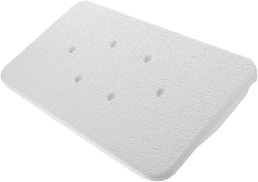 PartyKindom Replacement Shower Seat Sturdy Plastic Bath Chair Seat for Stools Benches