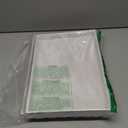 Mornajina 2 Pcs 13.8" x 9.5" Velvet Jewelry Tray Jewelry Display Tray Flat Tray, Stackable Empty Plate Trays for Earrings Necklaces Bracelet Rings Display Showcase - Beige