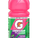 Gatorade, Lower Sugar, Rain Berry 20 oz (6 Pack), BBD 09/27/2026