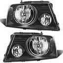 Amazon.com: ADCARLIGHTS for 2004-2008 F150 Headlight Assembly Compatible with 2004-2008 Ford F150 Pickup/ 2006-2008 Lincoln Mark LT Clear Lens Black Housing with Clear Reflector Headlamp Replacement L+R : Automotive
