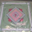 Floating Mahjong Table for Pool, 19x19 Inch Floral Game Float Board