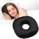 Ear Piercing Pillow for Side Sleepers with Ear Hole, Donut Pillow for CNH and Ear Pain Ear Inflammation Pressure Sores, Ear Guard Pillow