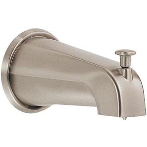Gerber Plumbing Single Wall Mount Tub Spout with Diverter Lavatory Faucet