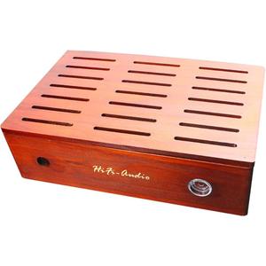 Professional Chassis for Audio Studio One Side Heat Dissipation Power Amplifier Supply Chassis DIY PSU Preamp Amp Enclosure Headphone Case Desk AmplifyBox HiFi