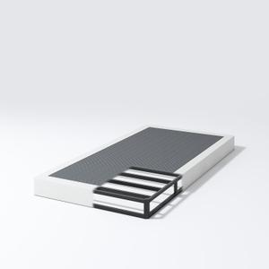 Box Spring for Twin Bed, 5 inch Twin Box Spring Only, Strong Metal Frame Mattress Foundation, No Noise, Easy Assembly