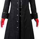 Ya-cos Adult Men Cosplay Costume Suit Halloween Outfit (X-Small, Black)