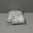 Ekaliy Women's See Through Bodycon Dress Sheer Mesh Long Puff Lantern Sleeve Dress Sexy Club Party Midi Dress Clubwear (3X-Large, White)