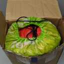 Kalolary 8 Feet Long Christmas Inflatables with LED Light, Santa Claus on Sleigh Blow up Christmas Outdoor Indoor Decoration for Home Family Yard Decor Lawn Garden Party Supplies