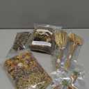 Hamster Cage Accessories - Natural Spray, Chew Food, Bedding & Habitat Decoration, Gerbil Feed