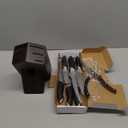 HOSHANHO 8-Piece Kitchen Knife Set, Japanese High Carbon Super Steel Knife Sets with Block, Professional Ultra Sharp Chef Knife Set with Scissors