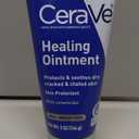 CeraVe Healing Ointment, Hydrating Skin Protectant With Petrolatum, Hyaluronic Acid & Ceramides, Face & Body Skin Barrier Repair For Cracked, Chafed, Dry Skin, Fragrance Free & Lanolin Free, 5 Oz