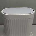 ELPHECO Bathroom Trash can Motion Sensor, Automatic Garbage can, Slim Plastic Smart Trash Bin with Lid, Commercial Intelligent Wastebaskets for Bedroom, Bathroom, Office, Grey, 2 Gallon