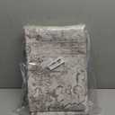 jinchan Hallway Runner Rug 3x8 Machine Washable - Vintage Floral Non-Slip Low-Pile Soft Ultra-Thin Faux Wool Kitchen Rug Distressed Carpet Runner for Farmhouse Bedroom Laundry Room (3x8ft, Taupe)