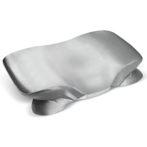 Satin Pillowcase for Zelimun Cervical Pillow, Ergonomic Case, Smooth & Soft Sleeping Pillowcase, Gray Pillow Cover with Zipper