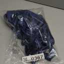 A Line Satin Wedding Party Dress for Women, Off Shoulder Tea-Length Formal Evening Gown with Pocket, M