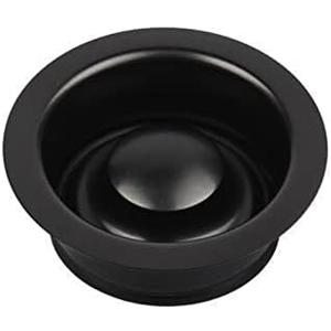 HausinLuck Garbage Disposal Flange, Black Garbage Disposal Drain Garbage Disposal Sink Flange and Stopper, Garbage Disposal Flange Plug For 3-1/2 Inch Drain Hole, Sink Flange and Stopper