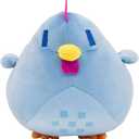 Video Game Valley Chicken Plush Toy 7.87" Stuffed Animal Pillow Hen Doll Figure Kids Gift Home Decor Stardew Merch (One Size, Blue)