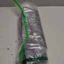 Mini Fridge Silicone Mat with 4 Base Raisers, 23.6"x23.6" Under Refrigerator Drip Pan Floor Protector - 0.8" Raised Edge Prevents Water Leaks & Floor Damage for Fridge, Washer, Dryer, Cooler