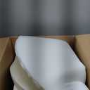 HARBOLLE Baby Ball Pit 35.4" Soft Round Memory Foam Ball Pits NOT Included Balls Indoor Outdoor Playpen for Babies Toddlers Kids Great Gift for Girls Boys, White