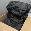 10L0L 2/4 Passenger Golf Cart Driving Enclosure for EZGO TXT/RXV Model, 4-Sided Clear Window 600D Rain Cover All Weather Windproof Waterproof - Black/Beige