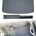 Insulated Blackout Van Windshield Covers Fit for RAM Promaster 1500 2500 3500 2014-2025 Van Window Shade, Gray