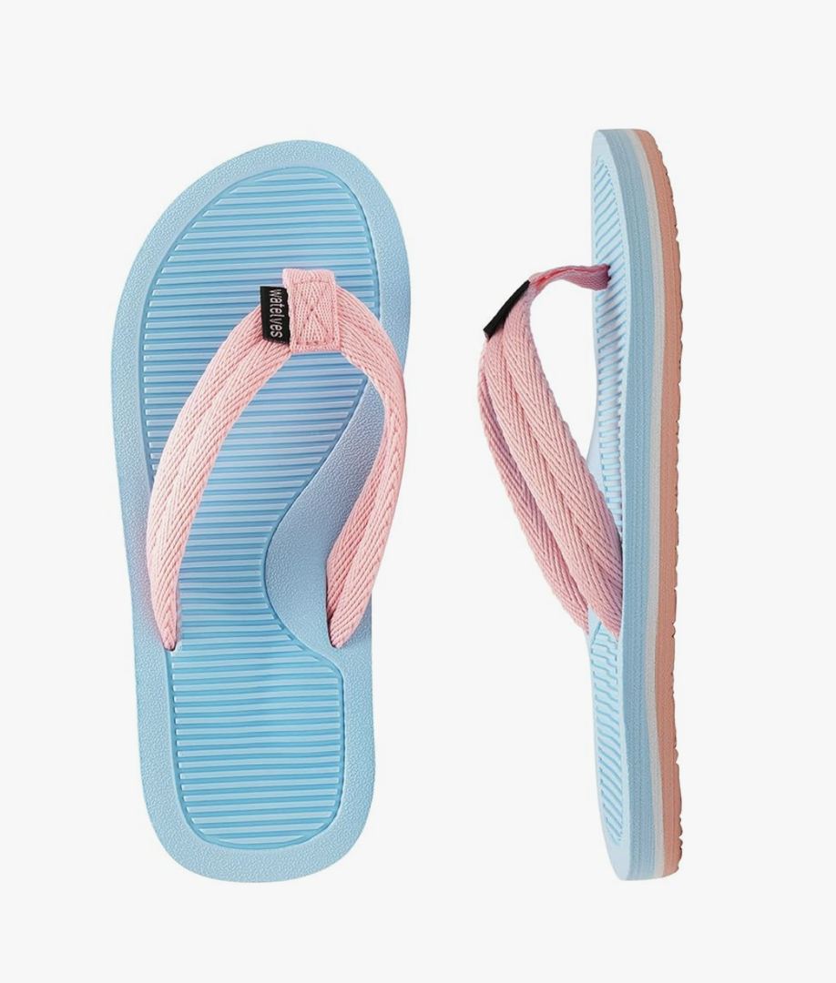 WateLves Girls Flip Flops Toddler Boys Girls Non-Slip Sport Sandals for Beach Swim Pool(Little Kid/Big Kid) (No Size)