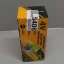 Cordless Electric Scissors, 4V Box Cutter & Cardboard Cutter with Upgrade Blade, LED Light, Safety Lock - Rechargeable Rotary Cutter for Fabric, Leather, Plastic, Sewing, Industrial (Lime Green)