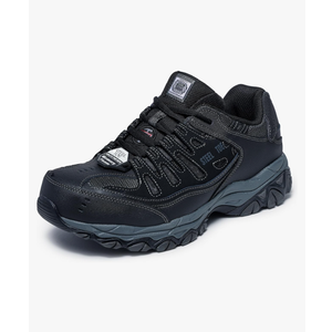 Skechers Mens Cankton Steel Toe Construction Shoe – Electrical Hazard Rated, Memory Foam, 12