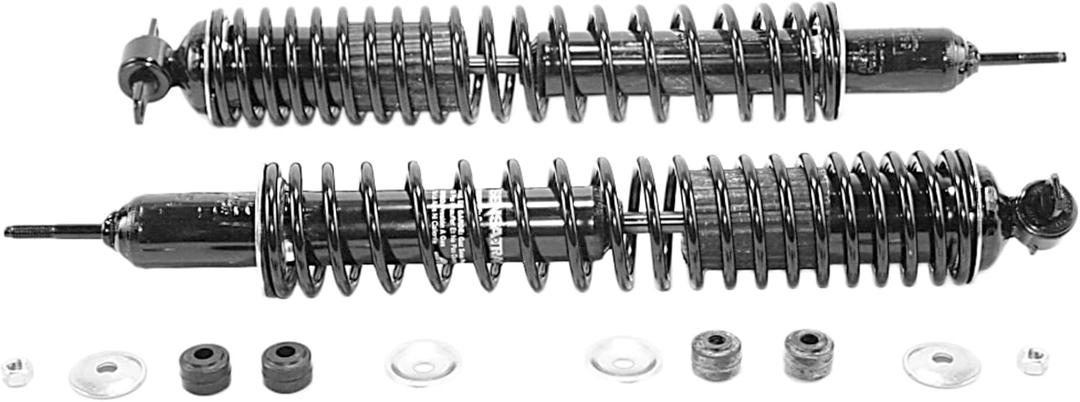 Monroe Load Adjusting 58551 Suspension Shock Absorber and Coil Spring Assembly Pack of 2 for Chevrolet Camaro