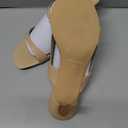 DREAM PAIRS Women's Low Kitten Heels Square Toe Two Strap Heeled Sandals Dress Casual Summer Mules Shoes (Beige) 10