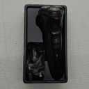 Cordless Electric Razor for Men: 3-in-1 Shaver for Beard/Nose/Sideburns - Turbo Speed & Precision Blades - IPX7 Waterproof Travel Kit Satin Black