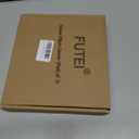 FUTEI Beige Decorative Throw Pillow Covers 18x18 Inch Set of 2,Soft Chenille Striped Textured Cushion Covers,Home Decor for Couch Bed Living Room Office Car