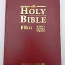 Tagalog - English KJV BURGUNDY Bilingual Bible with Golden Edges / Ang Banal Na Kasulatan Tagalog