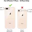 Hocase iPhone 8/7 Plus Case - Mandala in Galaxy, Heavy Duty Shockproof Hybrid Protection Hard Plastic + Silicone Rubber