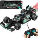 F1 Remote Control Car, 1:18 Rc Car for Boys Toys Age 6-8, Model RC Drift Cars Display Scale High-Speed Fast Hobby Racing Batteries Rotating Toy, Birthday Gift for Ages 8-13