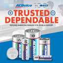 ACDelco 48-Count Triple AAA Batteries, Maximum Power Super Alkaline Battery for Home and Office, 10-Year Shelf Life, Reclosable Packaging