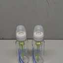 Dr. Brown's Anti-Colic Options+ Narrow Glass Baby Bottle with Level 1 Slow Flow Nipple, BPA-Free, 4 oz/120mL, Pack of 2