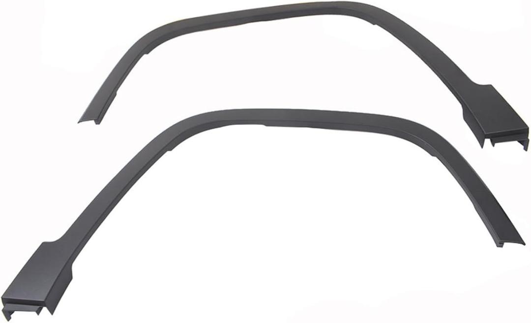 labwork 2Pcs Front Left and Right Fender-Flares Set Replacement for Chero-kee 2014-2017 Black 68210314AE 68210315AE CH1290111 CH1291111