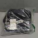 Mancro Breast Milk Cooler Travel Bag with Ice Pack, Double Layer Baby Bottles Bag for Daycare Fits 6 Baby Bottle up to 9 Ounces, Breast Pump Bag for Nursing Moms with Shoulder Strap, Black