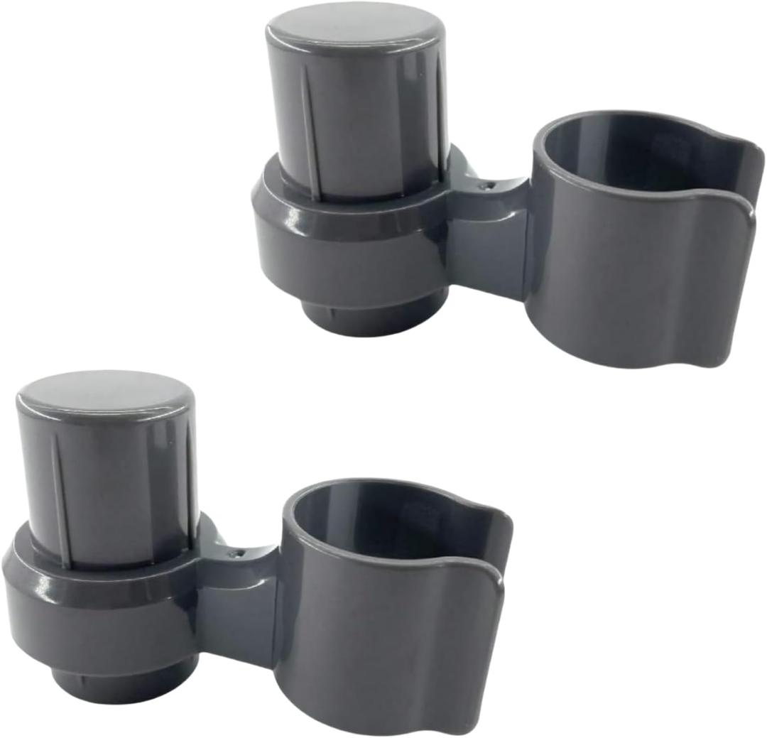 Vacuum Storage Rack Attachments Compatible for Shark Rocket Tool Clip HV300 HV301 HV320 HV322 HV380 HV381 HV382 HV345 HZ2002 HZ251 IC160 ZS350 ZS351 ZS352 Part No.392FFJH380 (2 Pack)