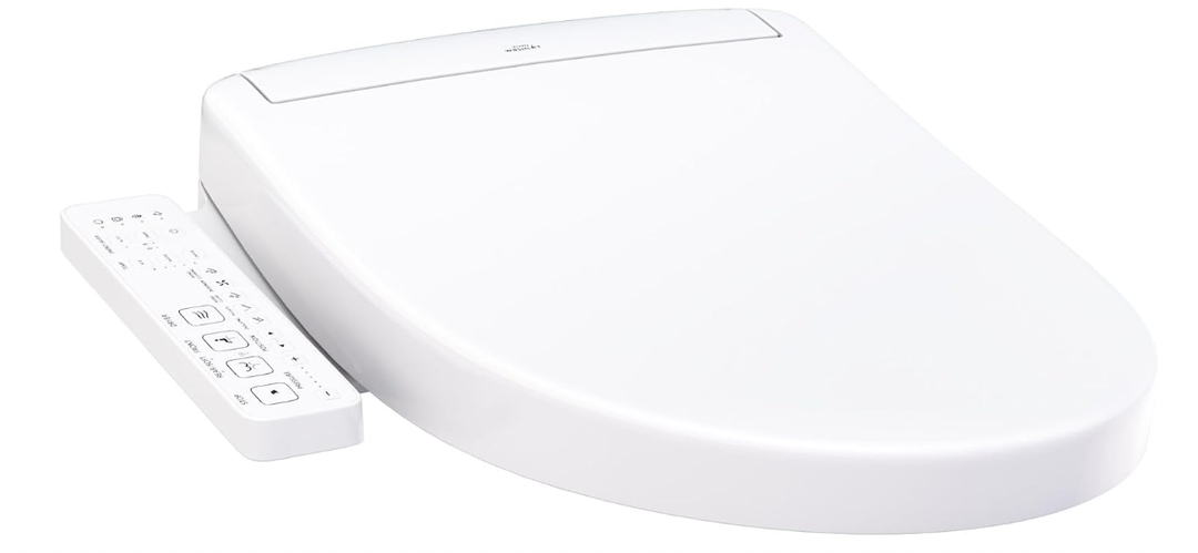 TOTO WASHLET S2 Electronic Bidet Toilet Seat with Instantaneous Water Heating, PREMIST and EWATER+ Wand Cleaning, Elongated, Cotton White - SW3346#01