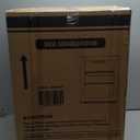 68 Cans Beverage Refrigerator Cooler, 1.7 cu.ft Mini Fridge Glass Door Drink Cooler for Beer, Soda,Wine, Digital Temperature Control for Home Office Bar (Black)