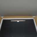 Adjustable Overbed Bedside Table, Hospital Bed Table with Wheels, Portable Rolling Desk, Mobile Small Standing Desk, Rolling Laptop Stand, Computer Cart (23.62inch)