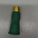 IMPRESA Silicone Hose Adapter - Green, 3/4-Inch, Pack of 3 - Water Hose to Sink Faucet Adapter - Universal Faucet Connector with Clamp - Slip-On Connector