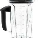 Blender Pitcher 64 oz. -60865, Clear, 5200 Replacement Container for 4500,5000,5300,6000,6300,6500,7500,200,300,500,750,780,VM0102,VM0103, etc.
