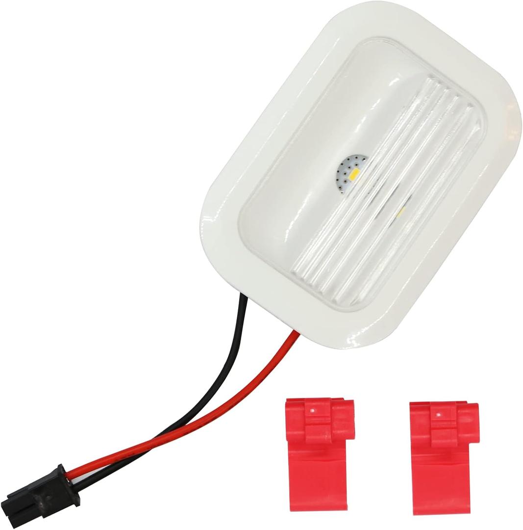 Upgraded W11130208 Refrigerator LED Light *1 Assembly Replace W10637153 WPW10637153 W10758333 W10876279 Fridge Freezer Light Bulb Compatible with Fridge Kenmore Whirlpool Led Light Module 2Years QA