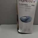 Momcozy Innovative Safety Guard Nursing Pillow - Firm & Springy Memory Foam - Stable, Ergonomic Support & Comfort - Wider Breastfeeding Cushion, Adjustable, Removable Cover, Baby Safety Certified