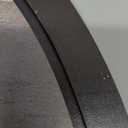 oval framed wall art of flying birds in earthy tones. 16x10